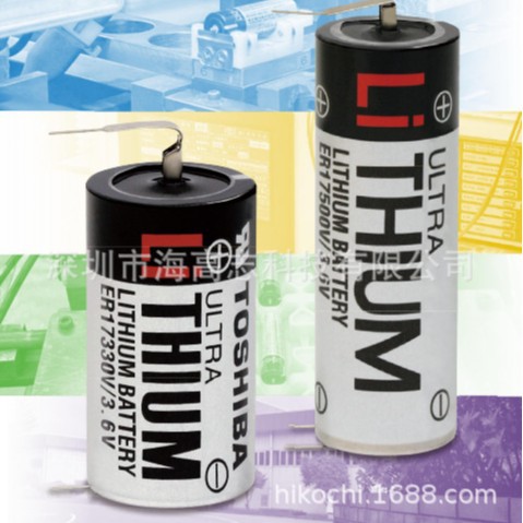 东芝toshiba 一次锂氩电池ER6V  ER4V ER3V PLC工控锂电池  3.6V