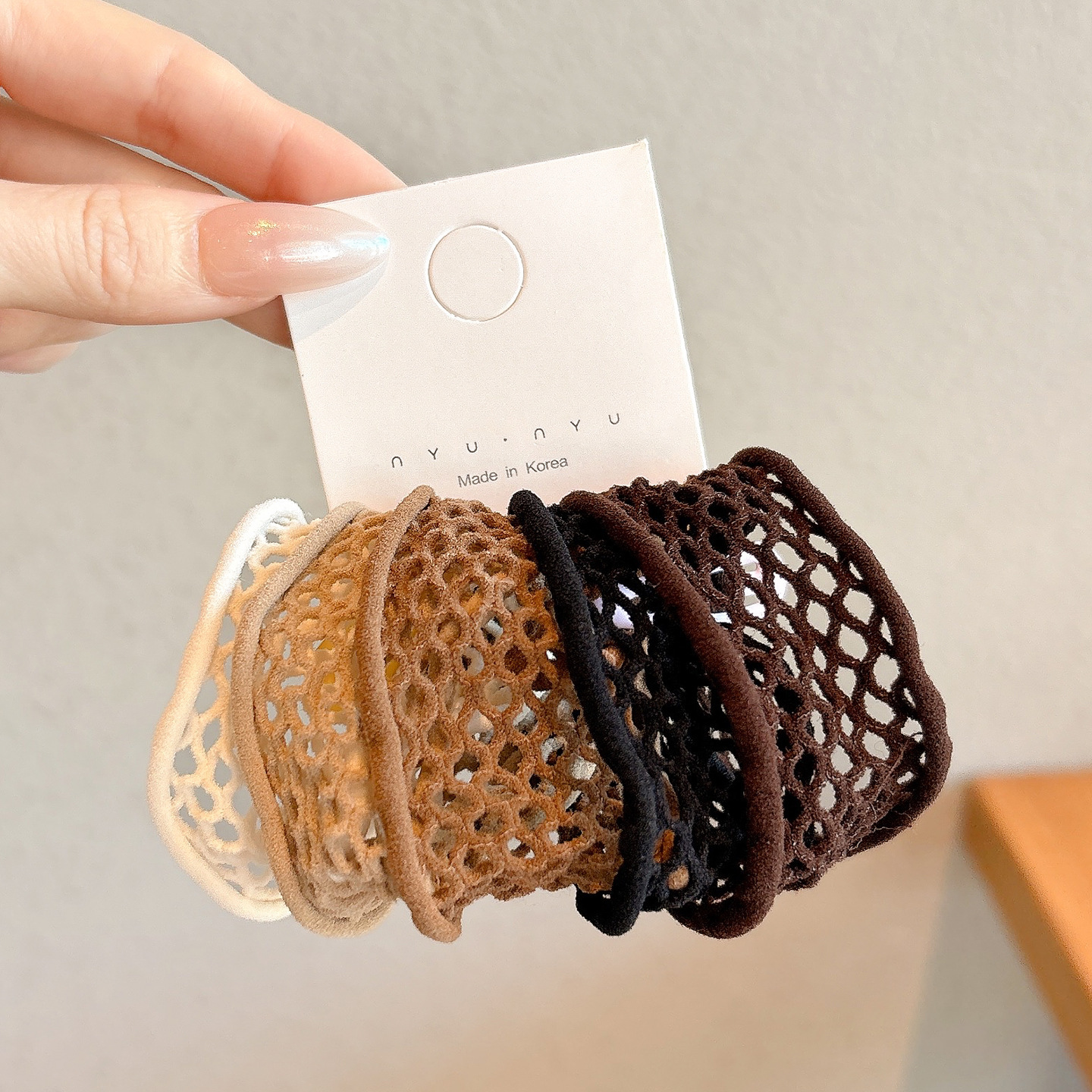 Coletero elástico sencillo de nuevo estilo 2026, banda para el pelo pequeña sin costuras para mujer, suave para el cabello, sujetador de cola de caballo.