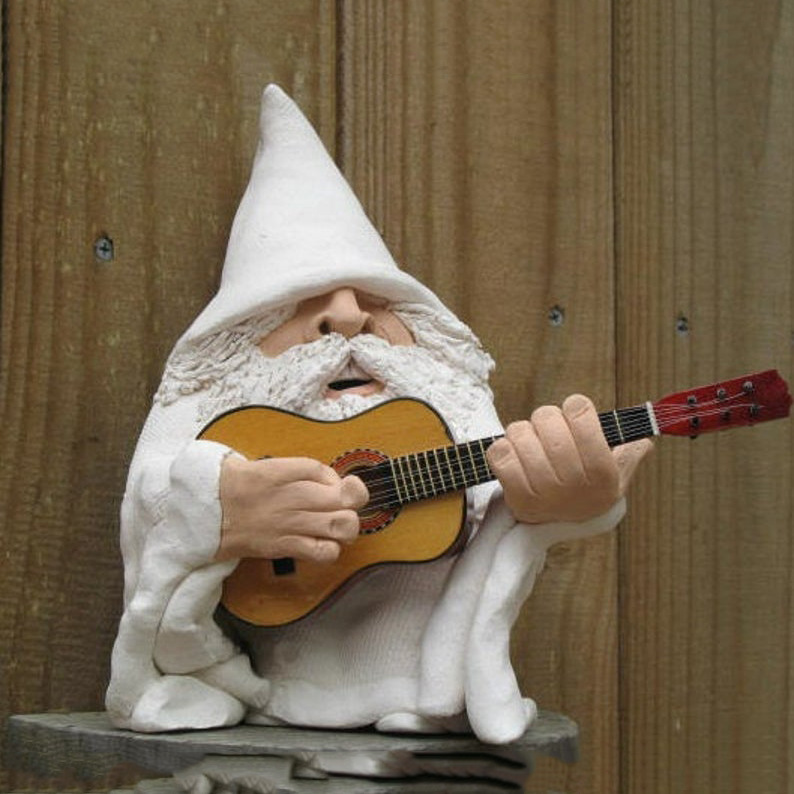 2022 cross-border smoking white beard dwarf old man resin crafts ornaments dwarf dwarf statue
