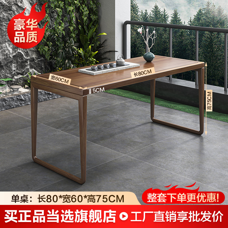 단일 테이블 80x60x75cm(5cm 두께)