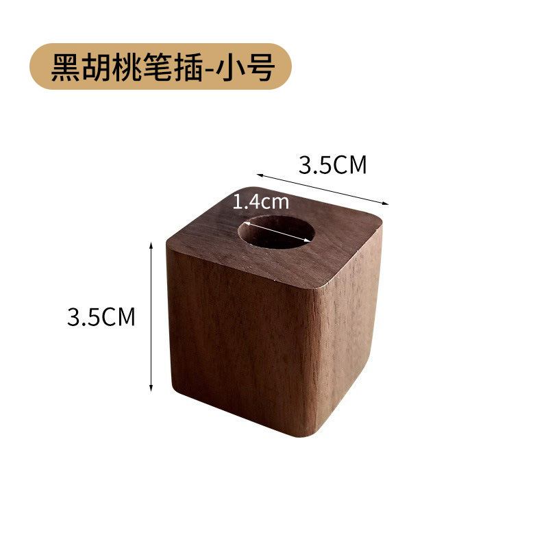 Nogal nórdico decorativo de pared madera maciza titular la pluma salón estudio escritorio Registro Creativo almacenamiento titular