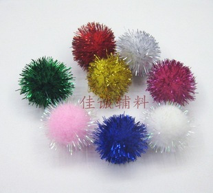 DIY�Ʒ�����Сë��ɫpompom���[15MM�y�[ëë��q���[���ɫ