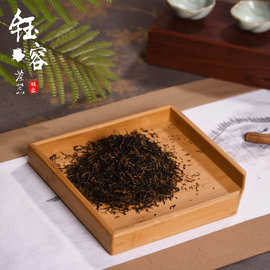 竹审评盘 普洱茶盘 分茶盘配件 茶叶托盘观赏盘实木工夫茶具茶道