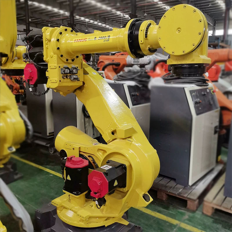 Подержанные в употреблении fanuc R-2000iB робот нагрузка 165kg/210KG для укладки на поддоны FANUC Механическая рука