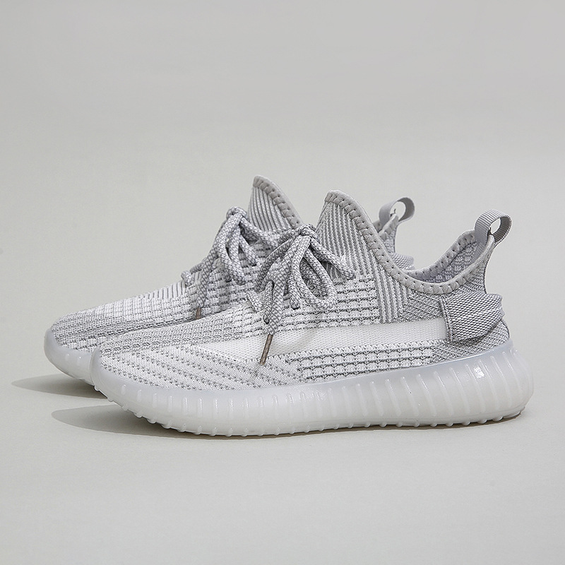 2024 nueva primavera volando zapatos de malla tejida de coco zapatos de mujer zapatos casuales transpirables de verano zapatillas versátiles zapatos de moda papá