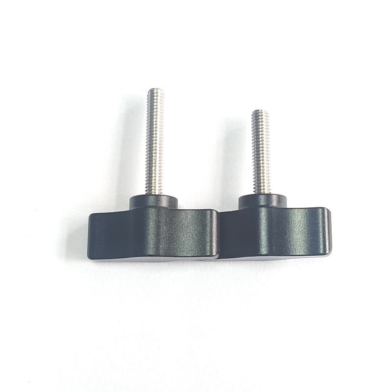 304 acero inoxidable en forma de T tornillo de mango 1 / 4 nube tornillo de tornillo de mano equipo de fotografía perilla de mano tornillo de mango