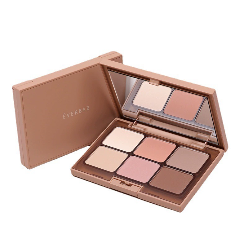 everbab Eye shadow, eyeshadow palette, matte face blush, earth tones