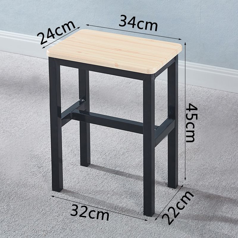 Taburetes de taller de fábrica gruesas taburetes cuadrados taburetes de comedor taburetes de dormitorio taburetes de entrenamiento taburetes de estudiantes taburetes de entrenamiento taburetes de hogar taburetes altos para adultos image 12