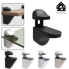 可调节钢化玻璃夹鱼嘴夹隔板夹子层板固定卡扣卡夹卡槽玻璃层板夹