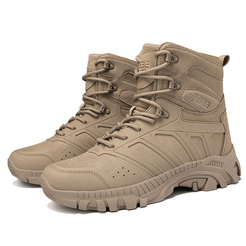 Magnan transfronterizo gran ventilación botas tácticas tropas especiales al aire libre caminata desgaste entrenamiento botas de combate botas militares de alto nivel