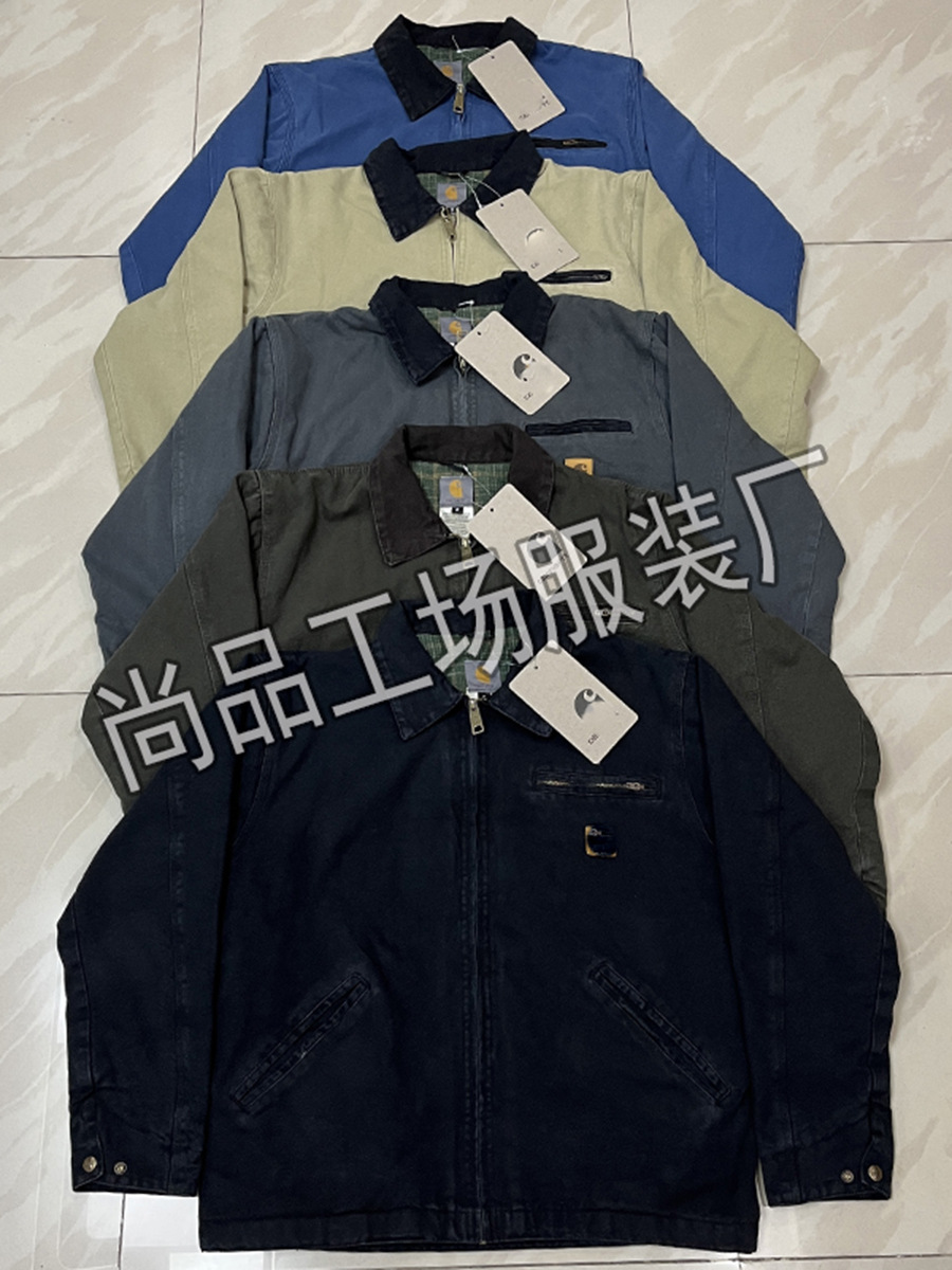 正確版カハT新型J97デロイト重工業水洗いジャケット男性アメリカの定番コートカップル同金