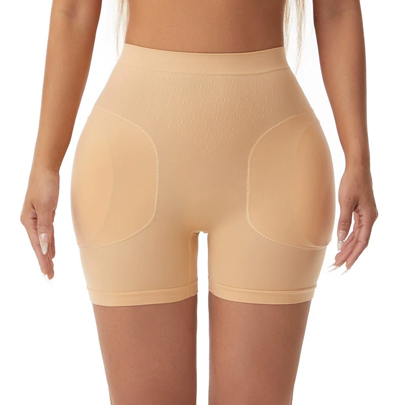 Утягивающие трусики с эффектом push-up, средней посадкой, бесшовное корректирующее белье для женщин, 3D лифтинг и коррекция бедер.