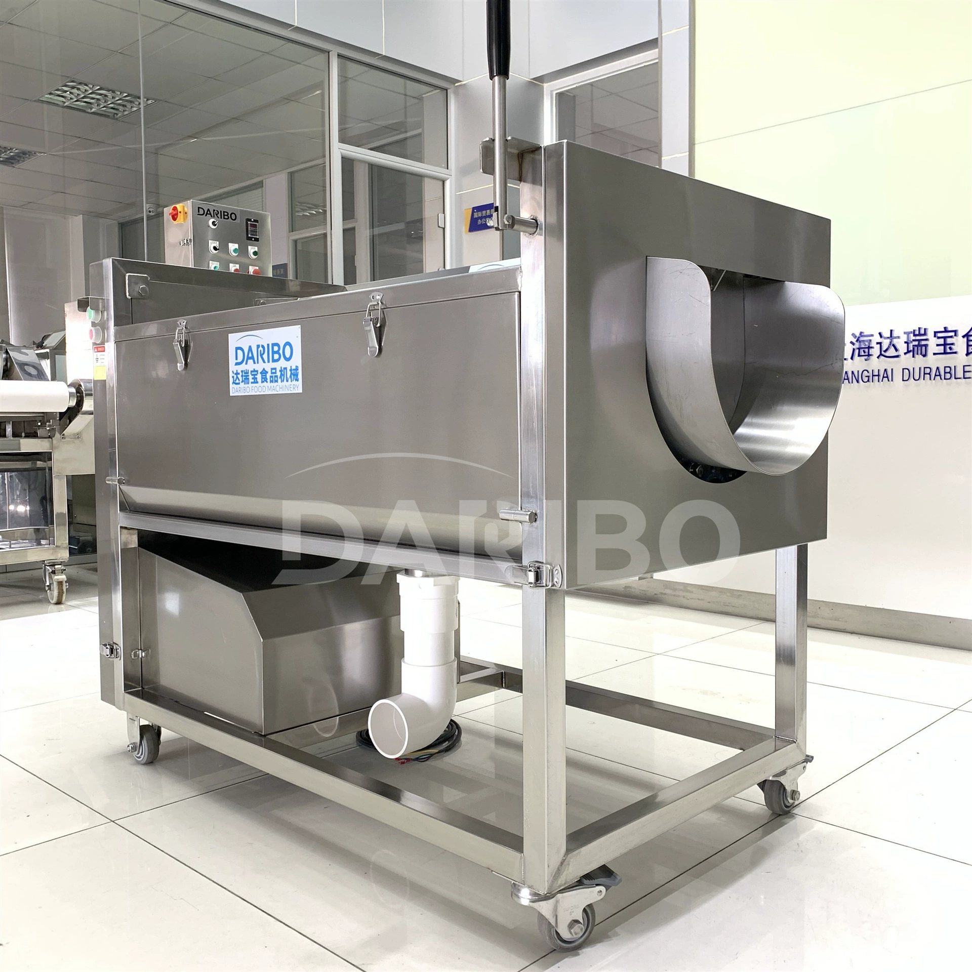 L Большой объем производства валка мойка для чистки картофеля Машина для очистки картофеля Морковь Сладкий картофель очищает кожу