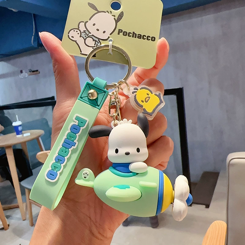Плюшевый брелок Sanrio Hello Kitty, оригинал, мягкая подвеска 11×7.5 см, коллекционный талисман