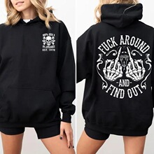 M 85488 Printed Hooded Sweatshirt Men Women ӡ���Bñ��