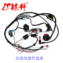 Linsheng Beach Motorcycle ATV Spare Parts Bus Electrical Component Harness Door Lock Coil Set 50-125CC