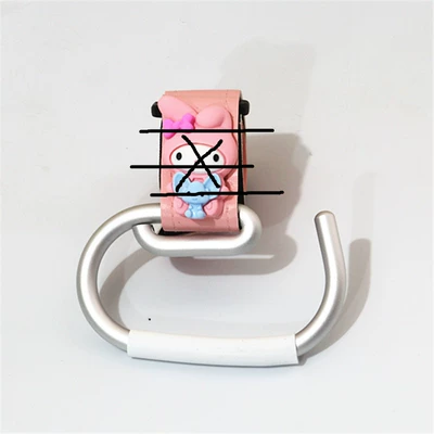 Electric Car Hook Front Other Electric Vehicle Accessories - one-without-cartoon-figurine-leather-g-hook-pink
