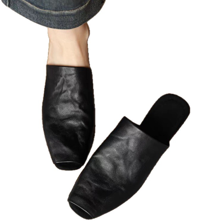 Damen Slipper Im British Style Backless Pantoletten Für Damen_voghion.com
