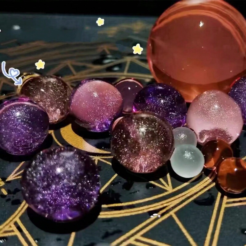 Dreamy Starry Sky Beads, Colorful Light Beads, Large Beads, Absorbent Beads, Ocean Starry Sky Beads, Water Baby Water Elf Crystal