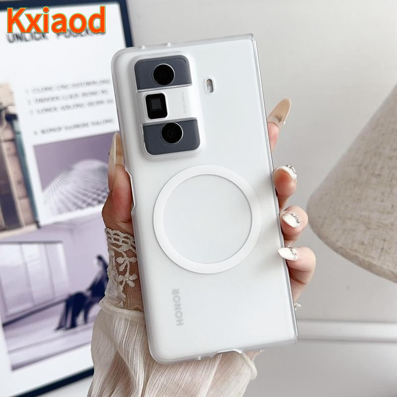 Honor magicVs3 携帯電話ケース magicVs3 磁気超薄型放熱つや消し落下防止保護ケースに適しています。|undefined