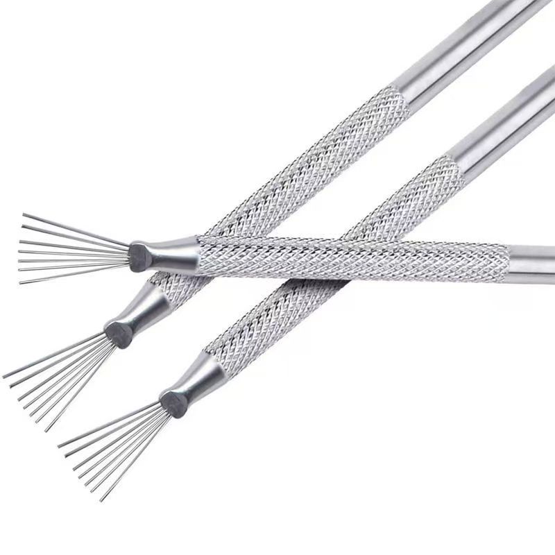 Bolsas opp multifuncionales transfronterizas de siete agujas, agujas detalladas, arcilla ultraligera, arcilla, cerámica, herramienta de modelado auxiliar