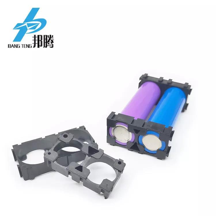 32650电池组支架2联可拼接支架 32650电池连接支架