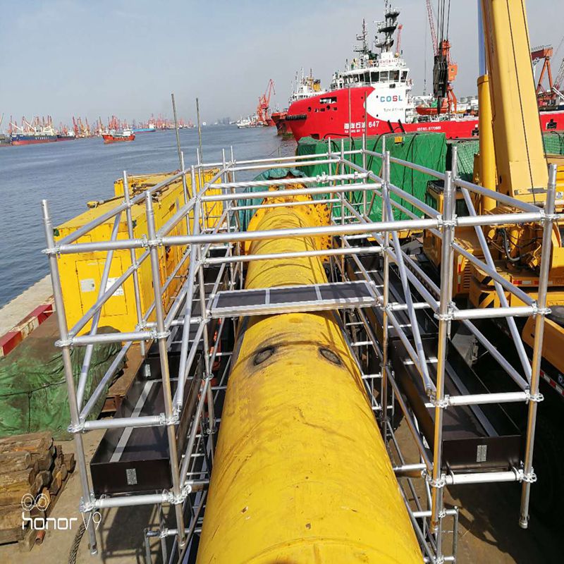 单管式铝合金脚手架 盘扣式工作架 铝棚架 移动快装型