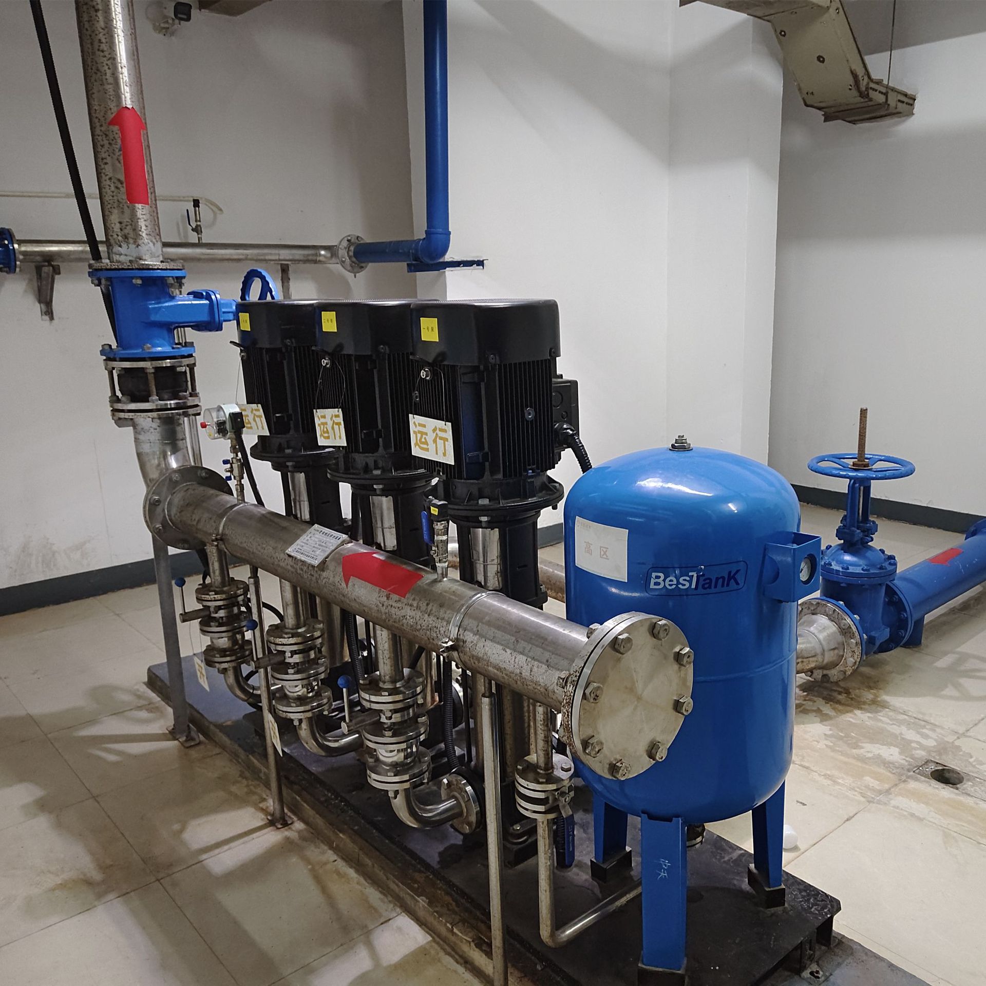 箱式管网叠压供水设备厂家批发 泵之间相互控制 不锈钢 长期维护