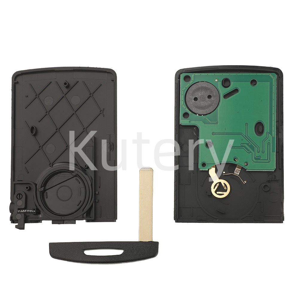Suitable for Renault Megane 4-Button Semi-Smart Remote Car Key 433 Frequency Id46-Pcf7941 Chip
