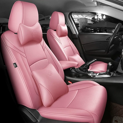 Mazda 3 14-24 Special | Modelə uyğun (Original) oturacaq örtükləri - elegant-pink-deluxe-edition-2019-2024