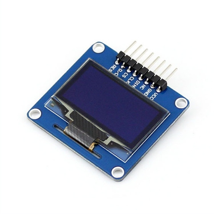 1.3inch OLED (A)树莓派SH1106 1.3寸OLED显示屏/模块 蓝色弯排针