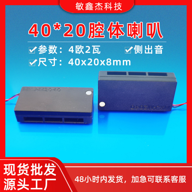 2040 Cavity Speaker High Quality High Power 4 Ohm 2W Paging Machine Advertising All-In-One Projector Box Speaker