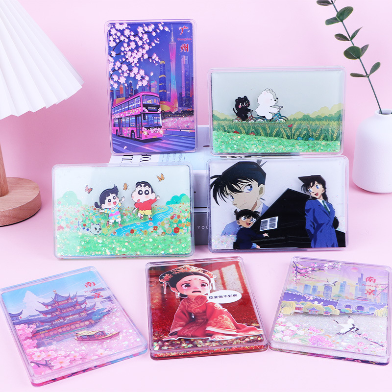 青野文化クリエイティブ流砂冷蔵庫マグネット diy 新しいアニメかわいいマグネット強力な吸引カスタムオリジナルメーカー卸売|undefined