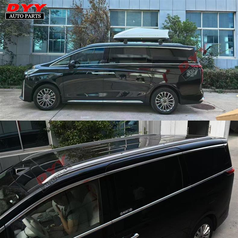 Suitable for the Wey Gaoshan 8 Special Vehicle, Thickened Aluminum Alloy Roof Luggage Rack Crossbar Screw Installation