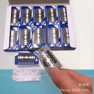 德高双面刀片韩国多乐可双面刀片DORCO手动刀片刮胡刀片双刃刀片