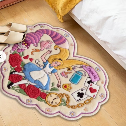Cross-Border Temu Dropshipping Crystal Velvet Floor Mats for Home Bathroom Entrance, Water-Absorbent Non-Slip Mats, Customizable with Labels