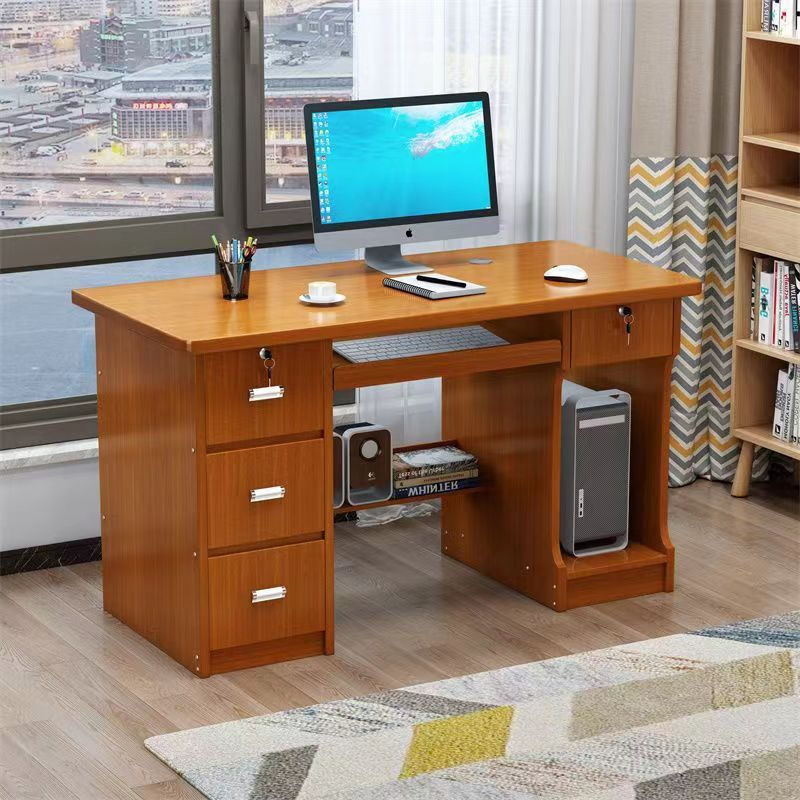 컴퓨터 책상 ⧸ 베고니아 컬러 [길이 120 폭 60 높이 75cm]