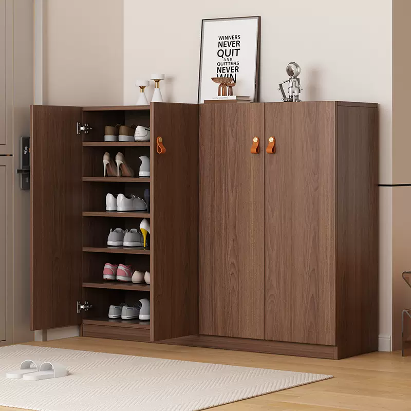 鞋柜家用室内门口外楼道电梯走廊入户玄关一体靠墙多层大容量鞋架