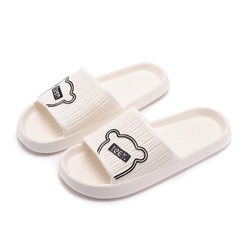 Sandal with Poop Feeling Men's Summer Outerwear Trendy Women's Indoor Home Bathroom Shower Use Cartoon Cool Slippers for Men