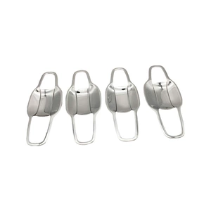 Suitable for Volvo 18 XC60 stainless steel car outer door bowl modified exterior decoration protection door wrist stickers