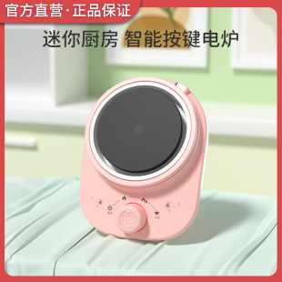 Mini Kitchen small size electric stove plug-in Knob 220V360W electric tea stove heating furnace heating plate 6.5cm