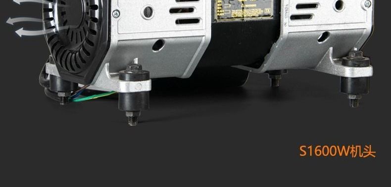 Oil-Free Silent Original Air Compressor Head Motor Vacuum Pump 220V Air Pump Head Air Compressor