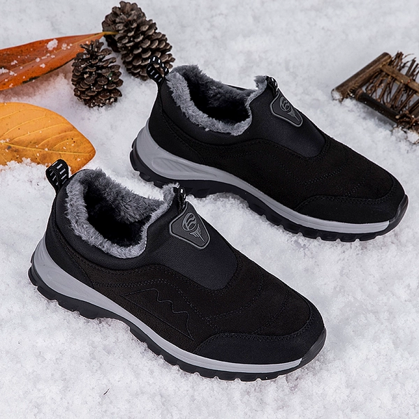 Winter warm footwear, keep warm walking shoes for mother, for middle age