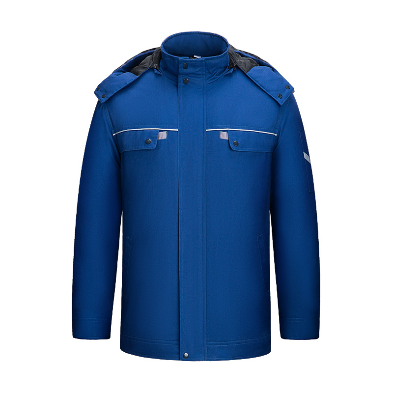 Invierno chaqueta de algodón de invierno protección laboral ropa de fábrica chaqueta hombre sucia resistencia al desgaste ropa de algodón gruesa personalizada