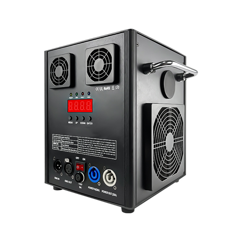 Máquina de rociado de flores electrónicas de etapa rociado para la boda barra de efectos especiales de fuegos artificiales para la apertura de la celebración de la estrella electrónica al por mayor