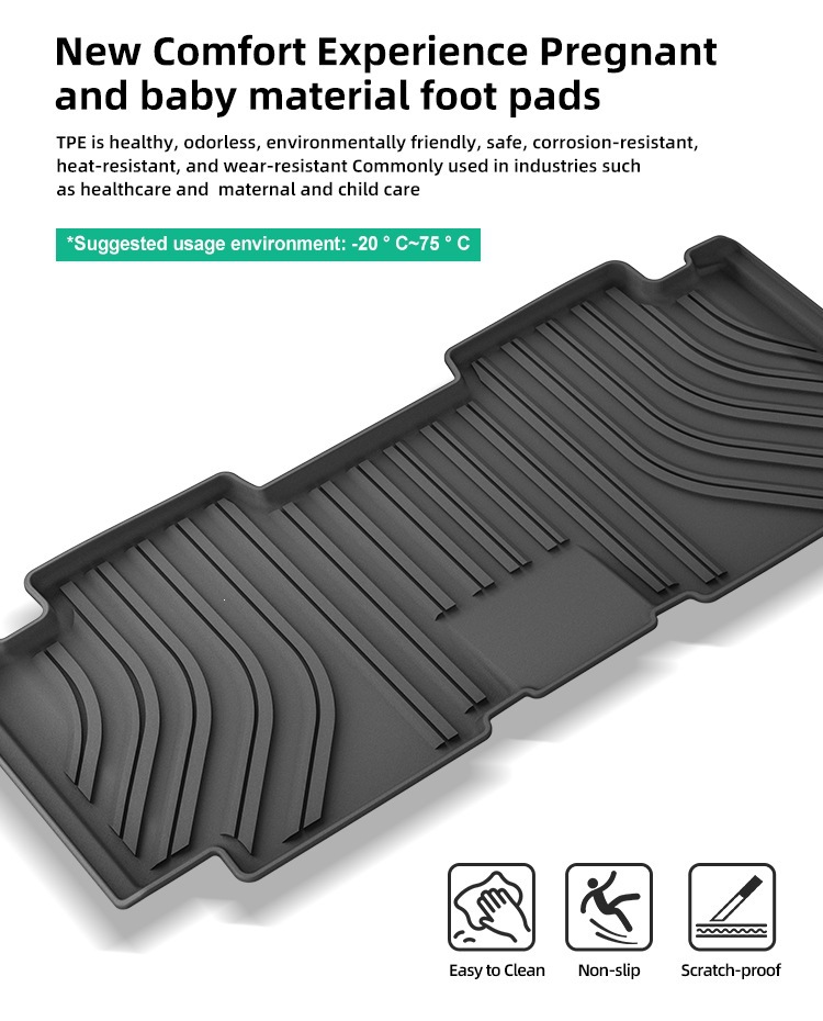 Suitable for 22-24 Toyota Sienta MXP 10 series car-specific floor mats and TPE trunk mat for cross-border sales