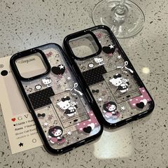 星星爱心凯蒂适用苹果16promax全包防摔手机壳16简约iPhone15保护