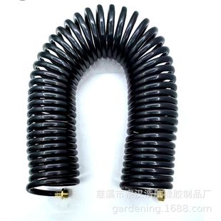 5m Spiral Water Pipe, 1/2 Internal and External Tooth Brass Joint Spring Pipe, Automatic Telescopic
