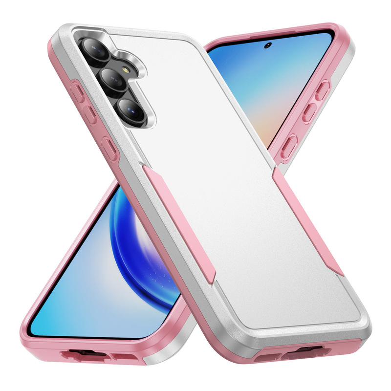 For Samsung A06 Pioneer A16 matte contrast color S23FE mobile phone case s24 anti-drop s23 protective case tide A06