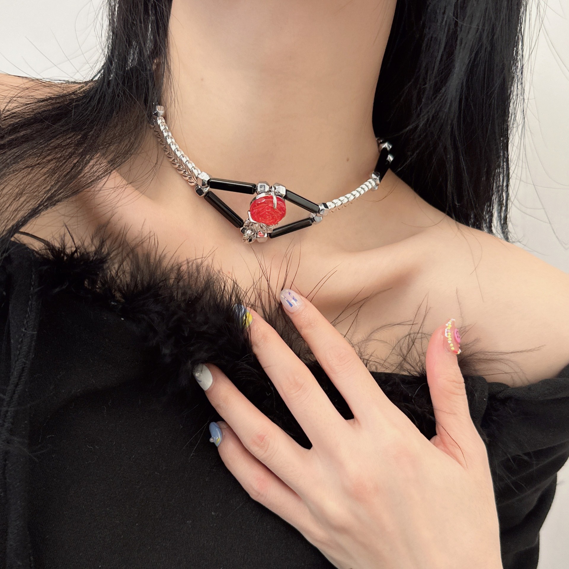 1 Piece Casual Flower Alloy Plating Womenu0027S Necklace